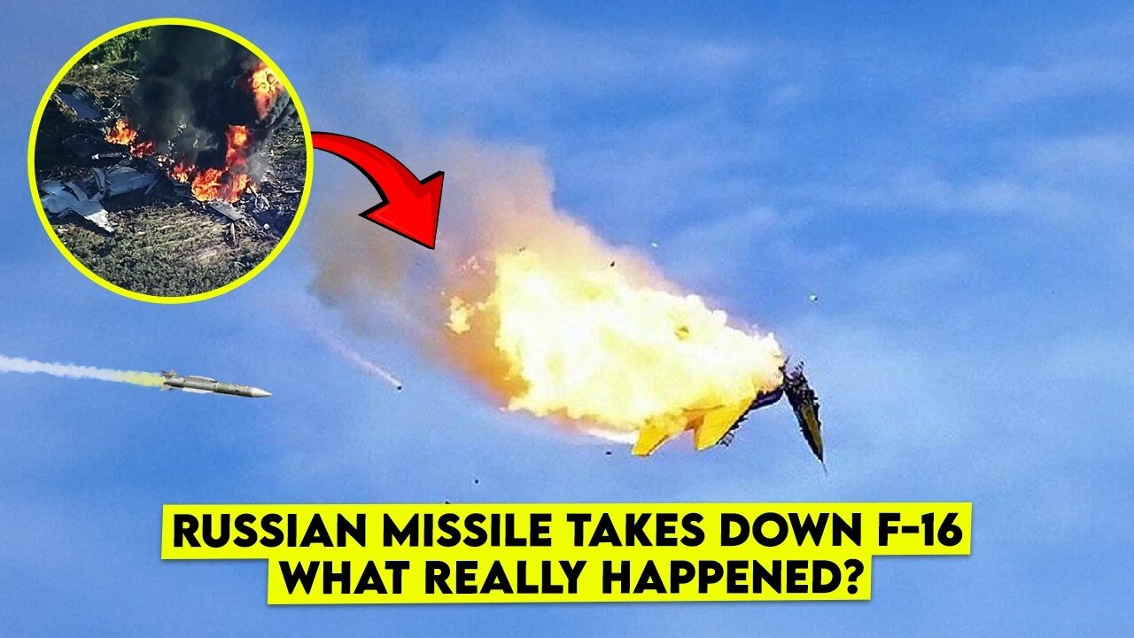 Ukrainian F-16 Shot Down! Russia’s S-400 & R-37 Missiles Deliver Devastating Blow
