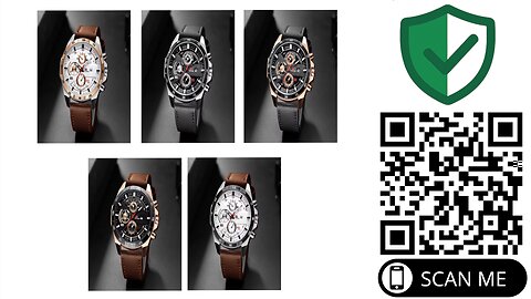 Stylish VAVA VOOM Men's Watch ⌚ Water Resistant at an Amazing Price ✨