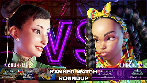 Kuya Kalbo SF6 Ranked Match Roundup. Chun Li Master Rank [Hori Fight Stick]