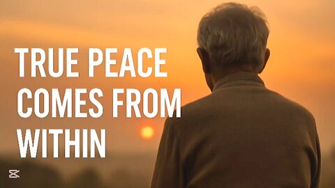 Inner Peace Starts With You