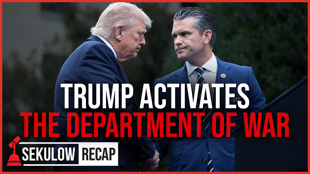 Trump Activates the Department of War as Nuclear Arms Testing Ramps Up Across the Globe