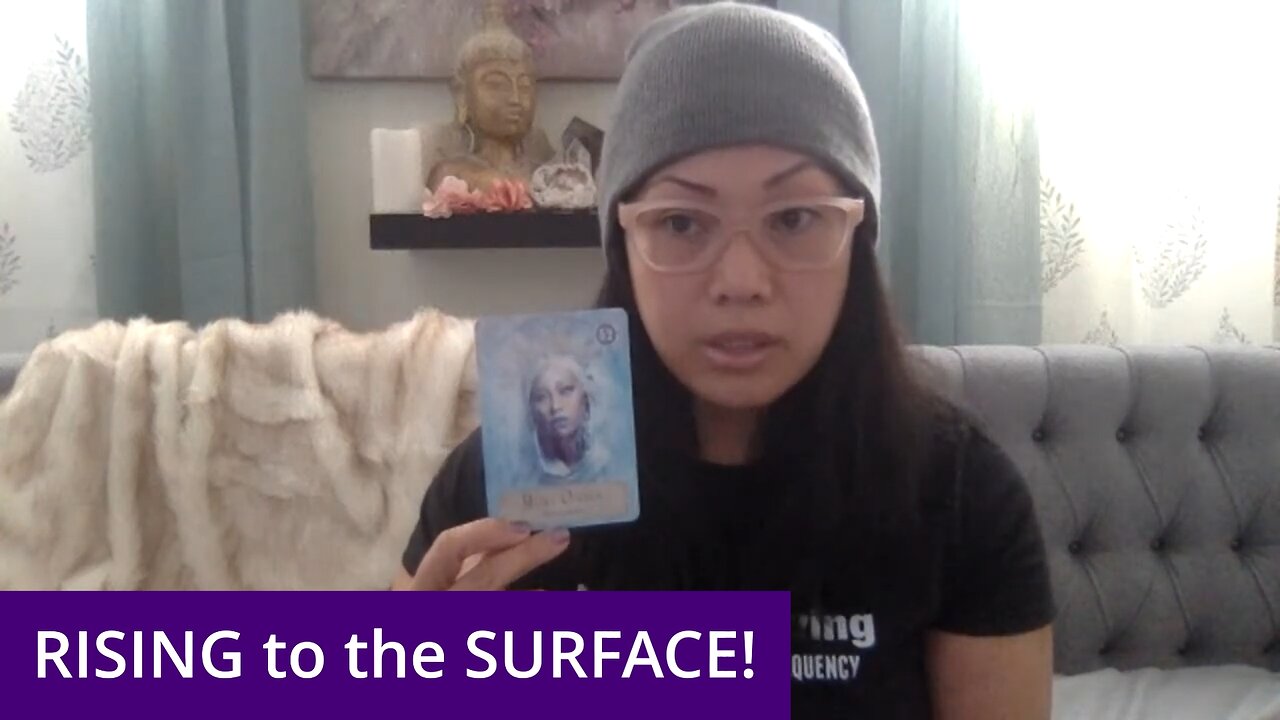 Things that were hidden are RISING to the SURFACE.