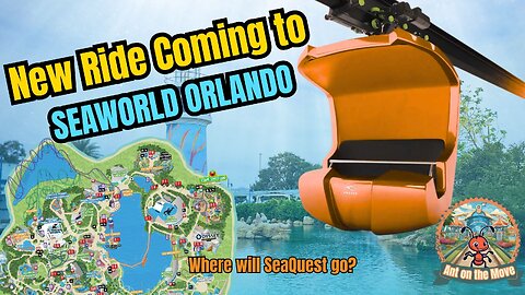 New SeaWorld Orlando Suspended Dark Ride | SEAQuest Location Breakdown