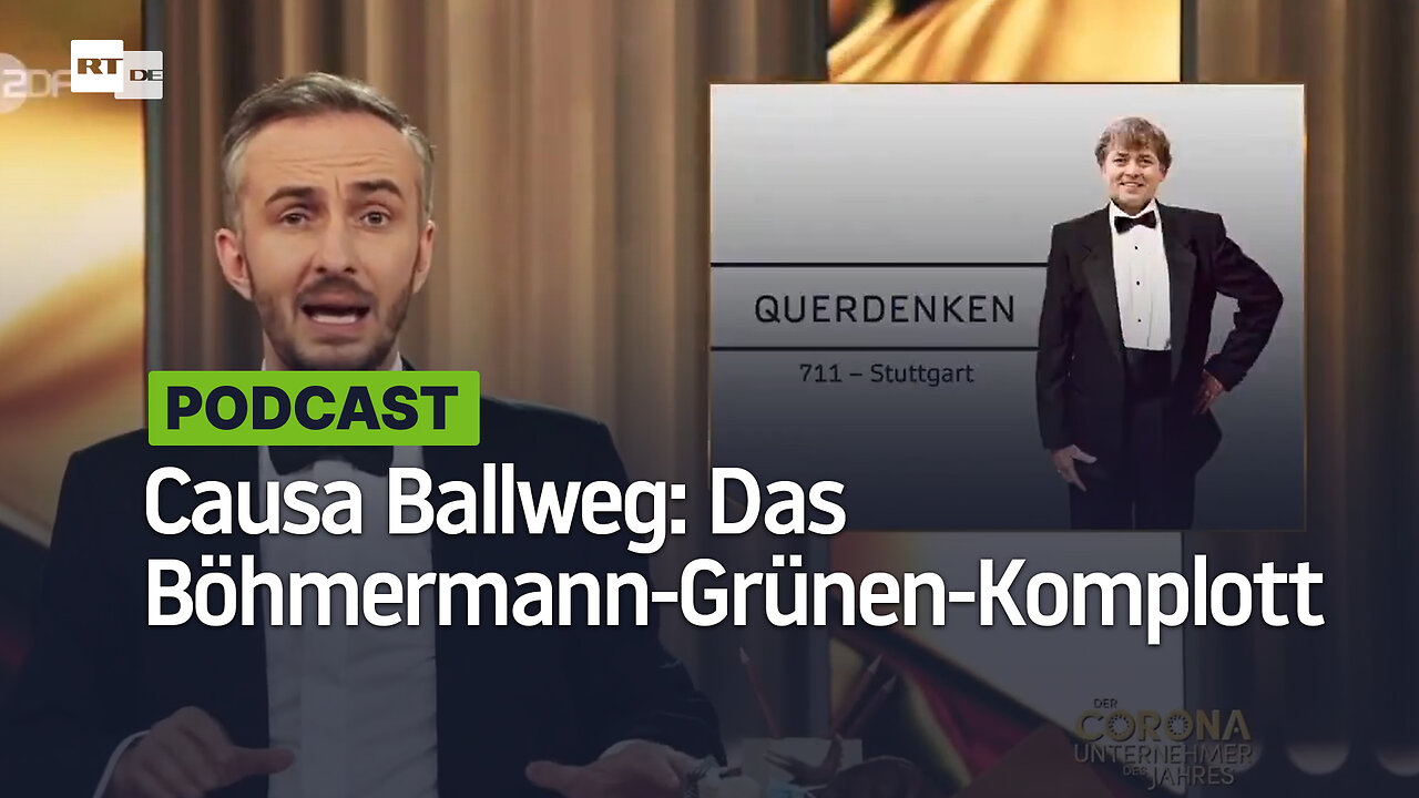 Causa Ballweg: Das Böhmermann-Grünen-Komplott gegen einen missliebigen Bürger