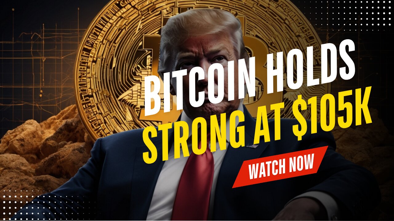 Bitcoin Holds Strong at $105K | Ethereum Bounce, Trump’s BTC Reserve & Altcoin Surge – June 15, 2025