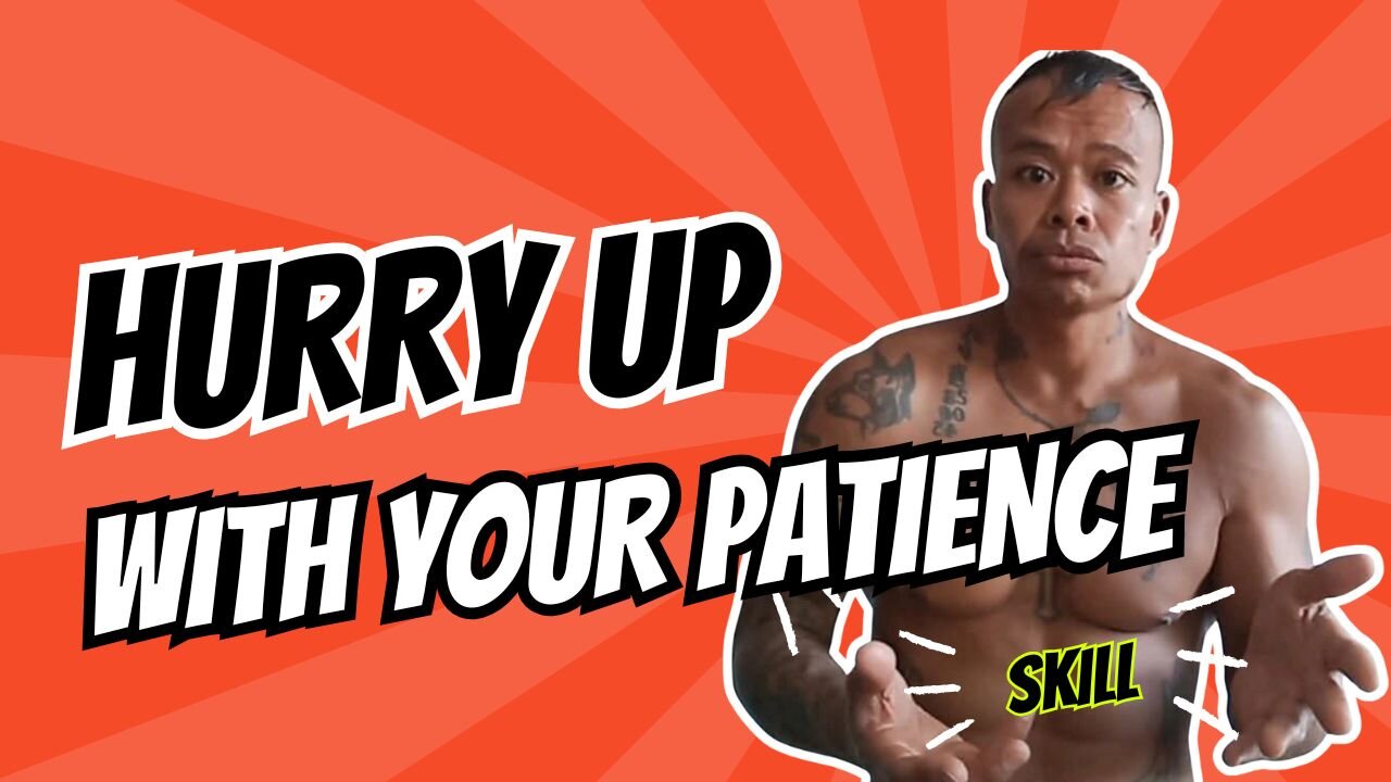 Vlog #80 Sunday: Put In The Work Daily - Hurry Up And Be Patient