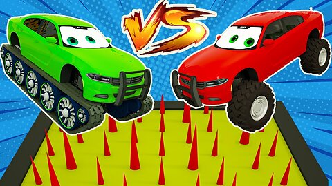 Monster Truck Rescue a Аriend - Transporting Cars