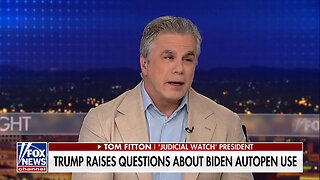 FITTON ON FOX: Who Controlled Biden’s Auto-Pen?--Are His Pardons Valid?