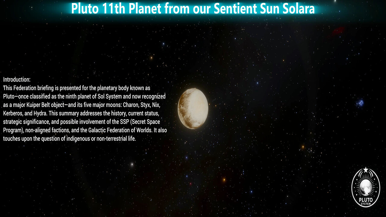 Federation Briefing on Pluto