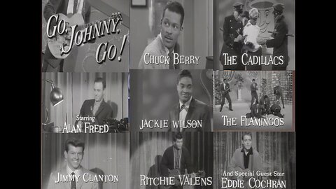 Rock ’n’ Roll Royalty: Chuck Berry & Alan Freed in Go Johnny Go (1959 Classic)