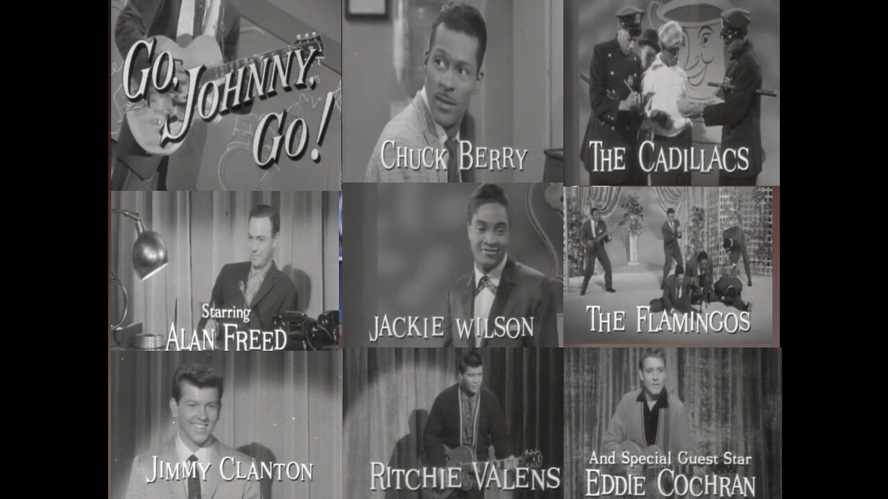 Rock ’n’ Roll Royalty: Chuck Berry & Alan Freed in Go Johnny Go (1959 Classic)