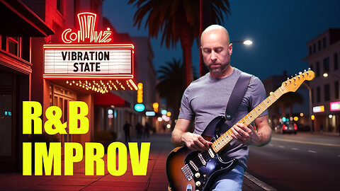 Late Night R&B Groove | Live Guitar & Bass Improv Session 🎸🌙