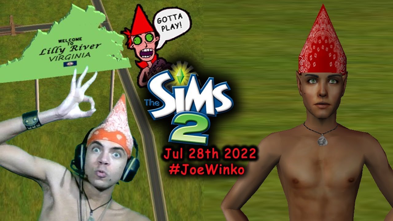 Joe Winko Moves In - Sims 2 Gaming Livestream (Jul 28th 2022) - Joe Winko