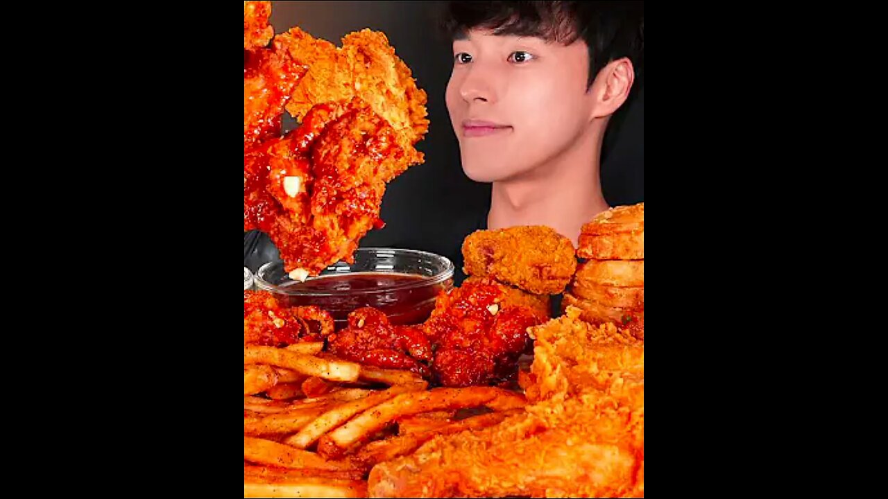 Fried Chicken with Korean Honey Mustard Sauce