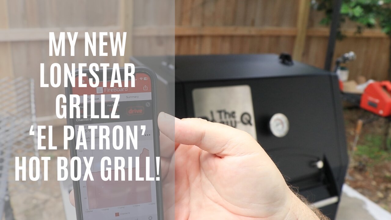 My New El Patron Grill!