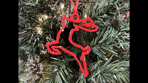 Christmas Reindeer Ornament