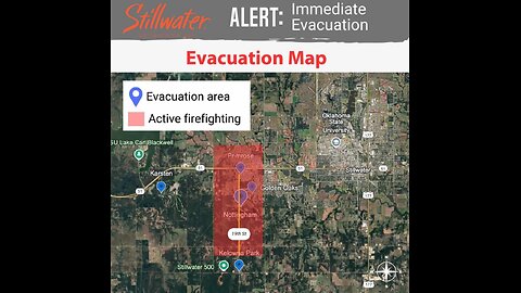 BREAKING🚨: New footage coming out of Stillwater, Oklahoma, shows what