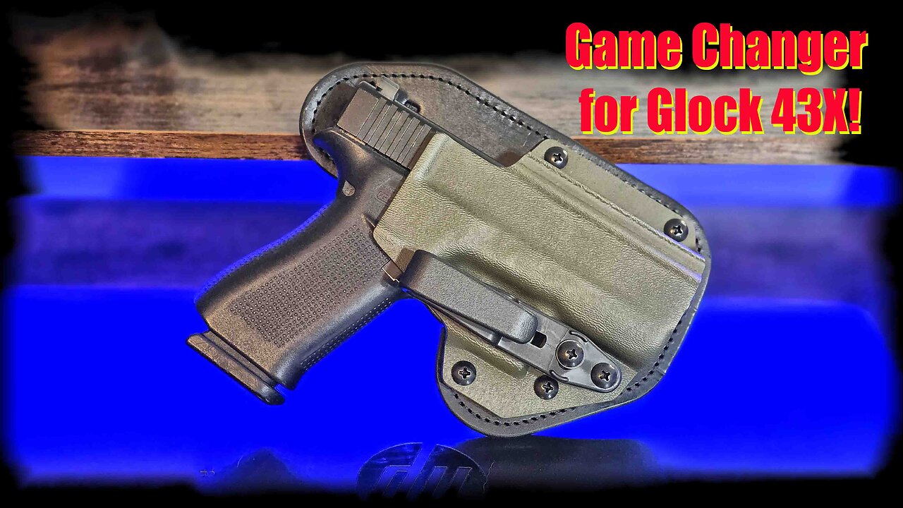 This Hidden Hybrid Holster Might Change How You Carry Your Glock 43X!