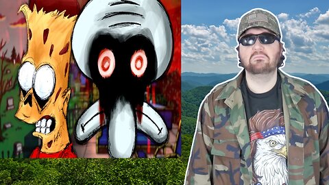 Dead Bart vs Red Mist Squidward - Terrible Rap Battles Of Comic Sans (The Lost Episode) (SB126) - Reaction! (BBT)