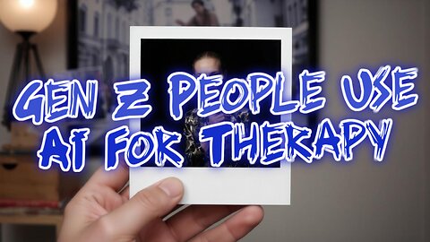 Gen Z People Use AI For Therapy