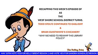 Watchdog Report: As the West Shore School District turns with Mariana