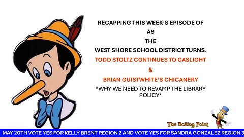 Watchdog Report: As the West Shore School District turns with Mariana