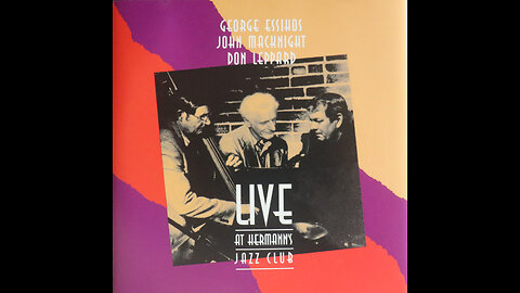 George Essihos - Live At Hermann's Jazz Club (1993) [Complete CD]