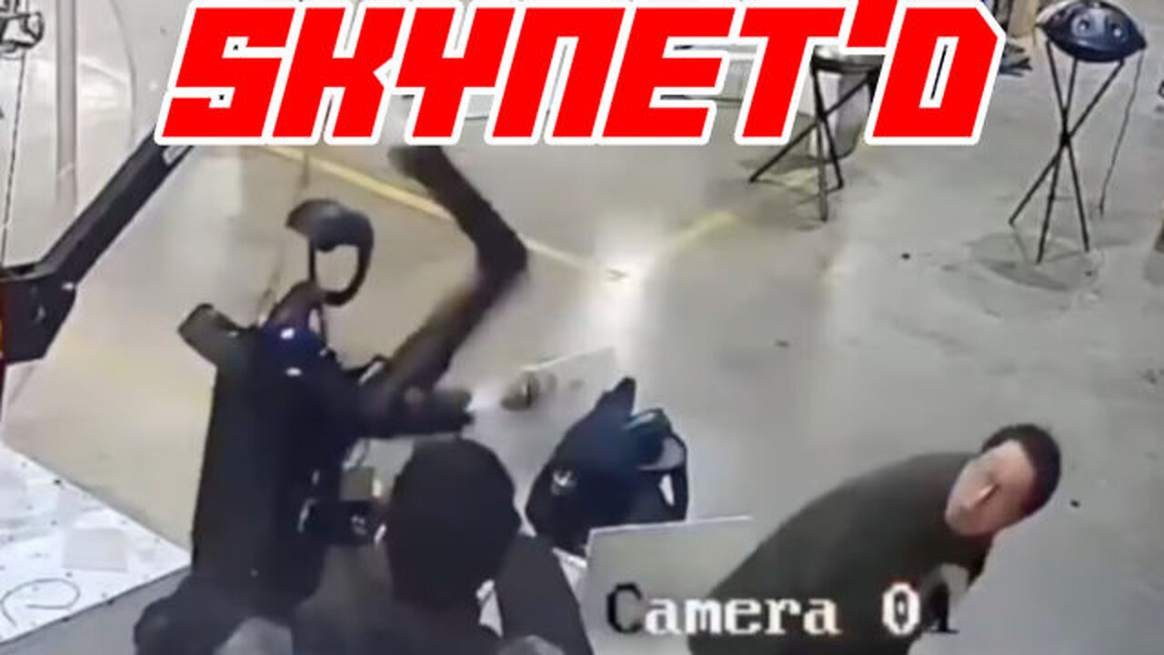 Robot Tries To Kill His Engineer Over "Imperfect Coding"