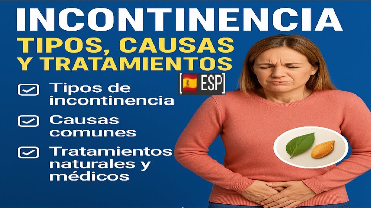 ES - Incontinencia: Causas, Tipos y Tratamientos Naturales que FUNCIONAN | Vida y Secretos Naturales