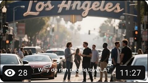 Rich people Love Los Angeles California