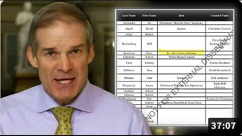 💥Jim Jordan Just Dropped A Hydrogen Bomb On The Deep State!💥