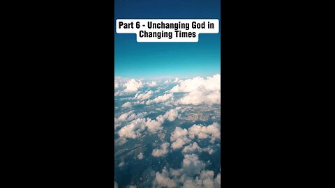 God Created It All — And He's Not Done Yet