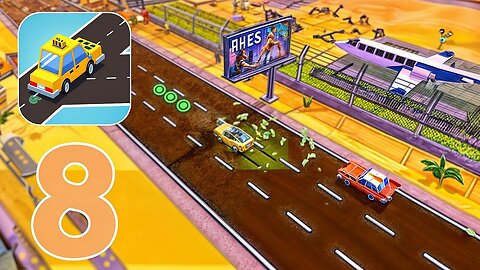 Taxi Run: Traffic Driver - Gameplay Walkthrough Part 8 - Level 141-160 (iOS, Android)
