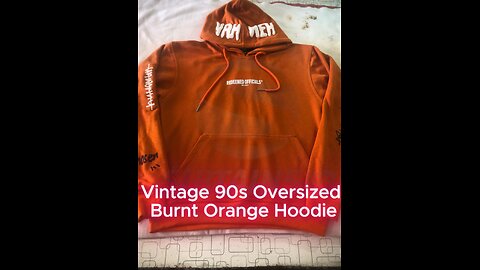 Bold in Burnt Orange: The Ultimate Oversized Faith-Inspired Hoodie 🔥