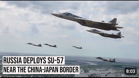 Russia deploys Su-57 stealth fighter jets on the border with China and Japan