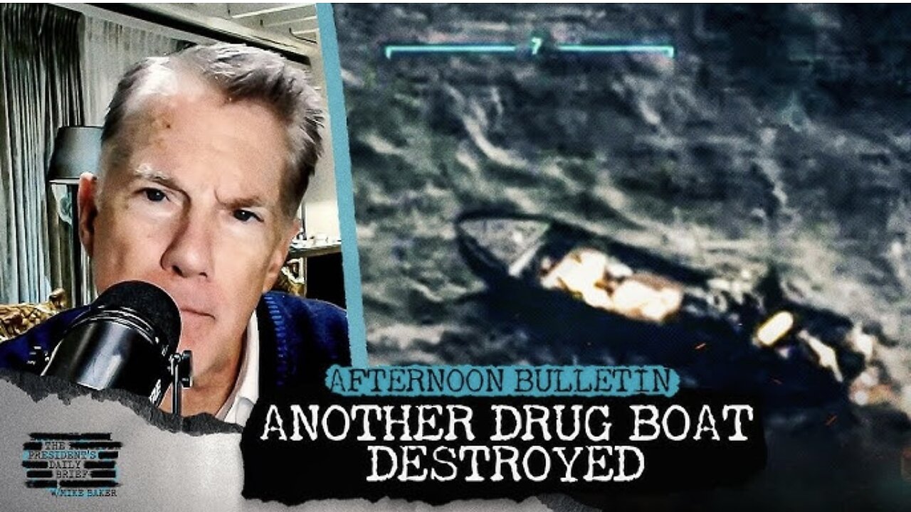 U.S. Navy Smokes Another Narco-Boat & IDF Begins Gaza City Ground Invasion