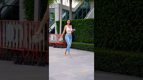 I went out again today wearing jeans #style #highheels #walking