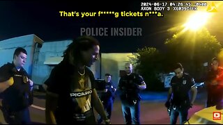 Wannabe Gangster Jordan Threatens Police and Throws Bodily Fluids Breakdown