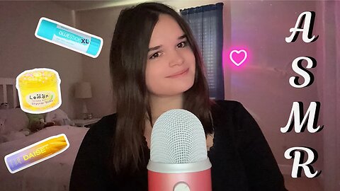 ASMR Glue, Slime, and Shaving Cream on The Mic!