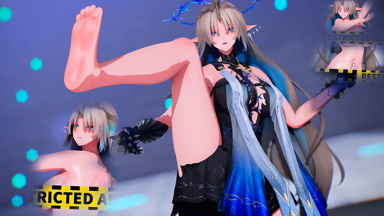 【MMD 鳴潮 4K/60fps】《Fleurdelys (芙露德莉斯) 》~《수진 (SOOJIN) - 아가씨 (AGASSY)》