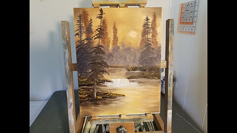Deep Woods Autumn Stream