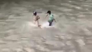 Nepal’s Finance Minister stripped of clothes and chased into a river by angry protesters
