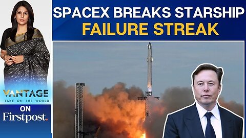 SpaceX's Starship Deploys First Mock Starlink Satellites into Orbit | Vantage With Palki Sharma