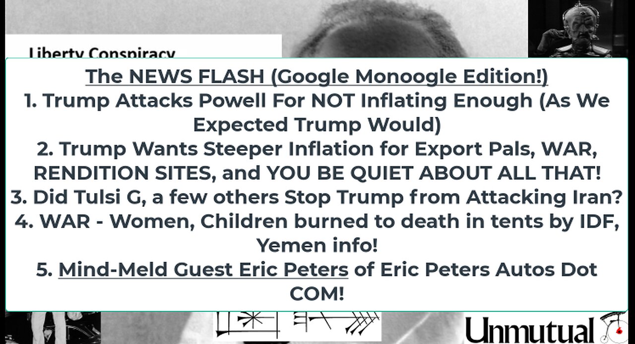 Liberty Conspiracy LIVE 4-17-25! Google v. Govt Monopoly, Iran, IDs, Eric Peters!