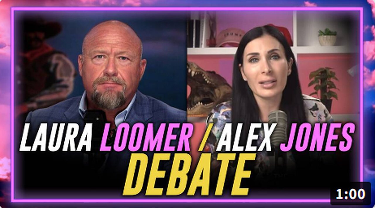 EXCLUSIVE: Watch The FULL Laura Loomer / Alex Jones Debate On The Israel-Iran War, Her Fight With Tucker Carlson, & Her Loyal Relationship With Trump