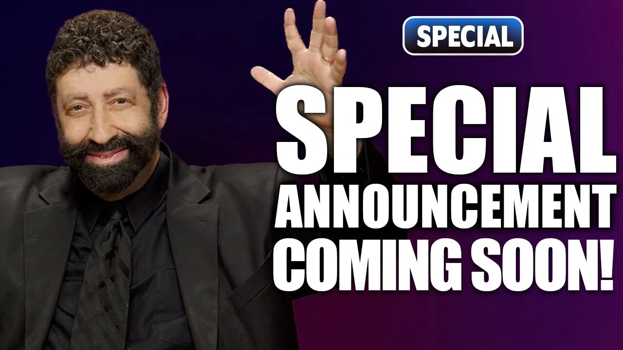 Jonathan Cahn | Special Announcement Coming Soon!