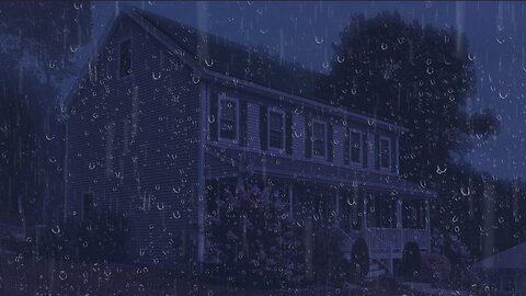 BARULHO DE CHUVA PARA DORMIR Com Trovões