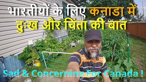 Sad & Cause Of Concern For Indians In Canada भारतीयों के लिए कनाडा में दुःख और चिंता की बात #canada