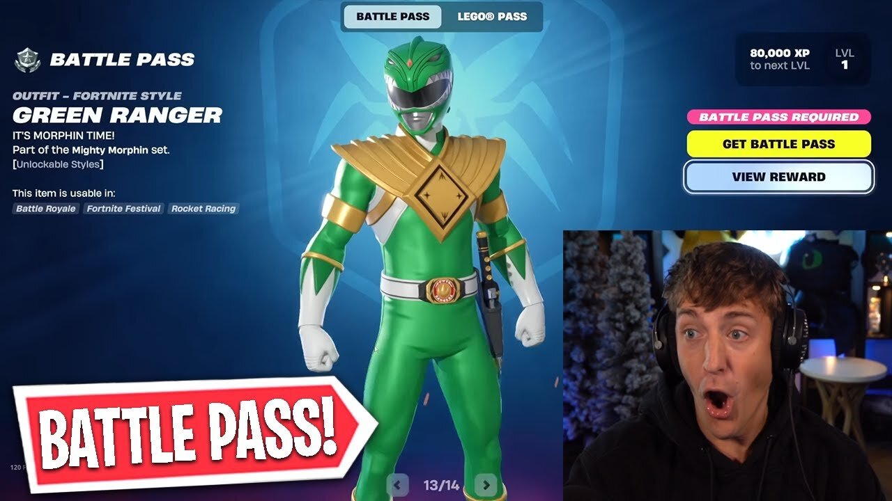 Ninja Reacts To The Fortnite Chapter 6 Season 4 Battle Pass!