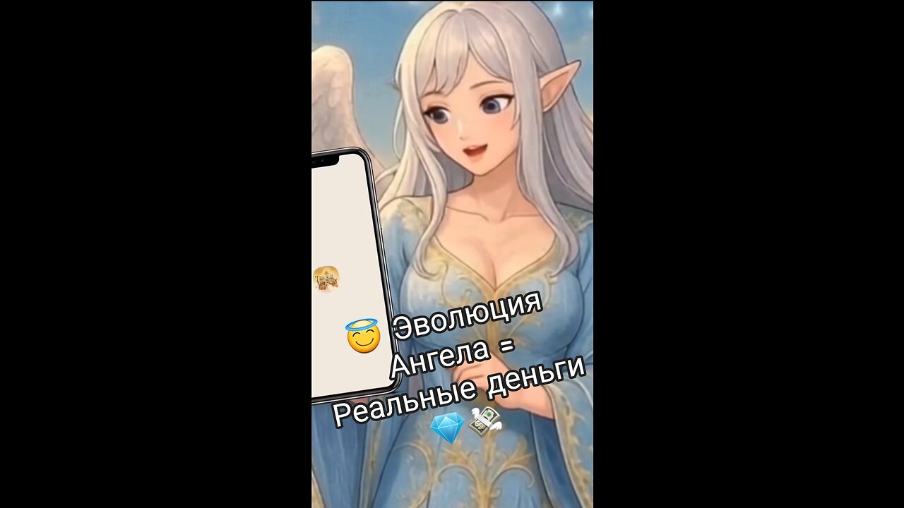 😇🌟 Играй, смотри как Ангел меняется, выводи 💰 на PayPal, Binance, Payeer 👼